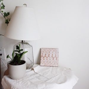 SOLD // Carved Pineapple Tile/Trivet